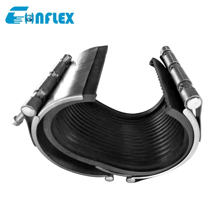 stainless steel pipeline repair clamp